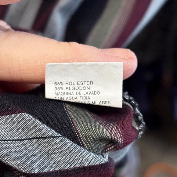 Men's Ely Cattleman Long Sleeve Stripe Western Snap Shirt XL - Picture 6 of 7